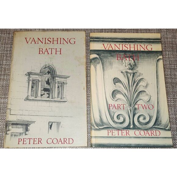 Lot of 2 Vanishing Bath (1970) & Vanishing Bath Part Two(1971) by Peter Coard Pa - Picture 1 of 12